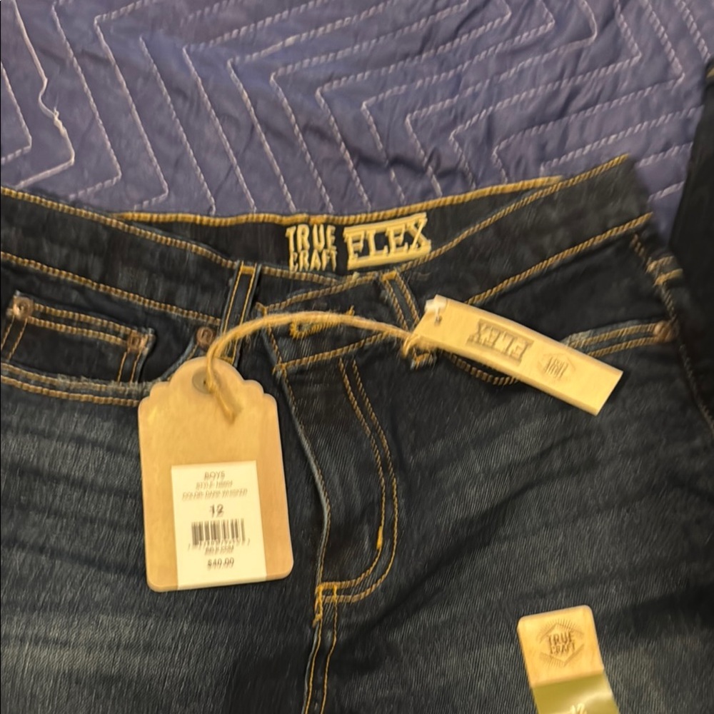 True Craft Boys' Dark Blue Jeans